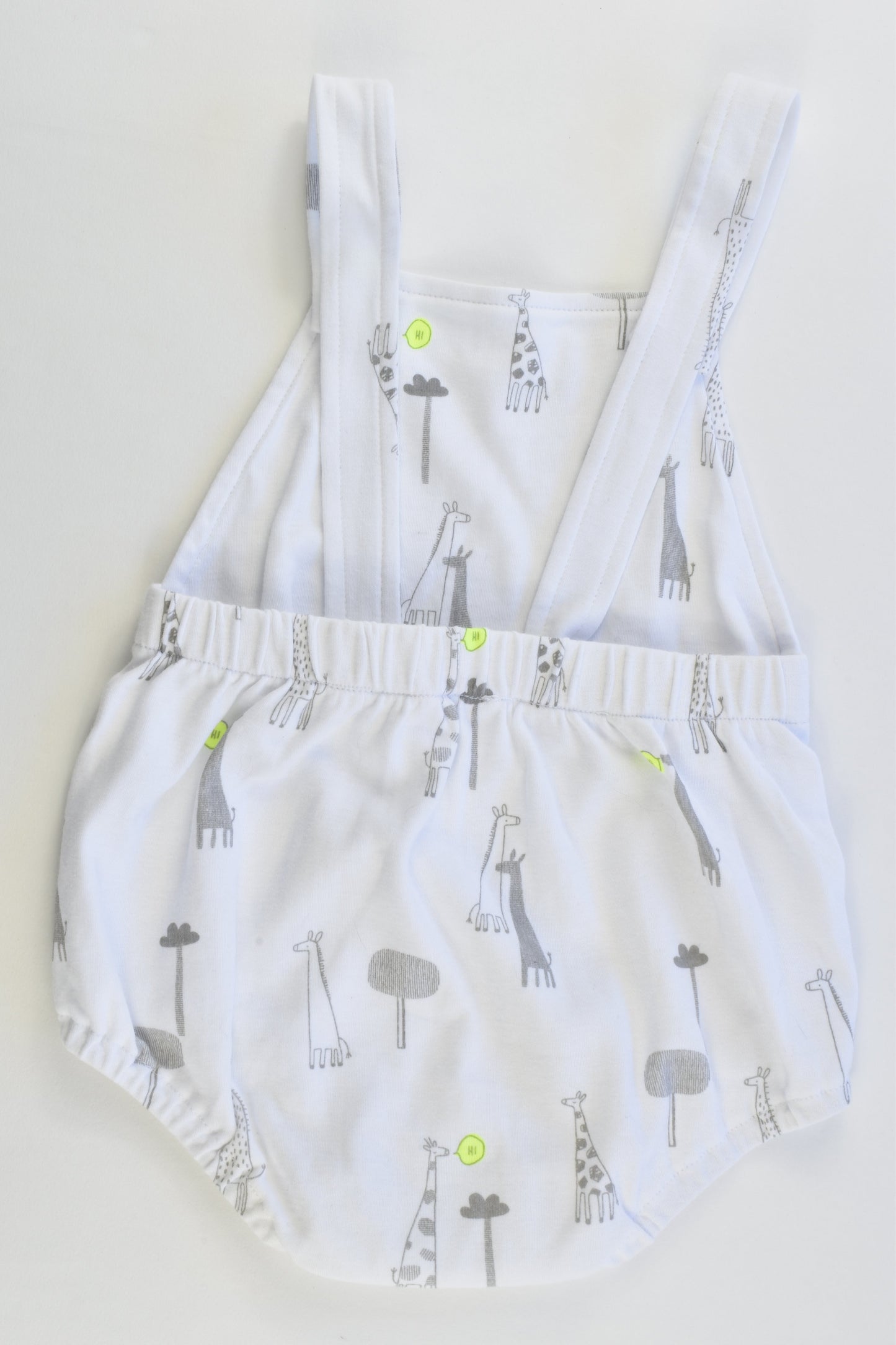 Ollie's Place Size 0 (6-12 months, 76 cm) Giraffes Summer Romper