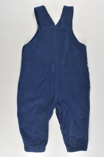 Ollie's Place Size 0 Animals Soft Lined Cord Overalls