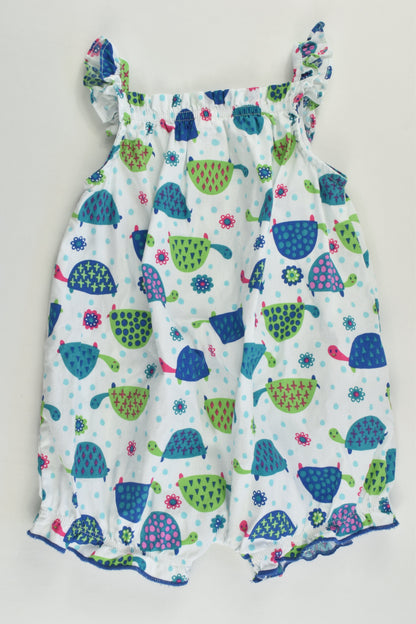 Ollie's Place Size 00 (3-6 months, 68 cm) Tortoises Summer Romper