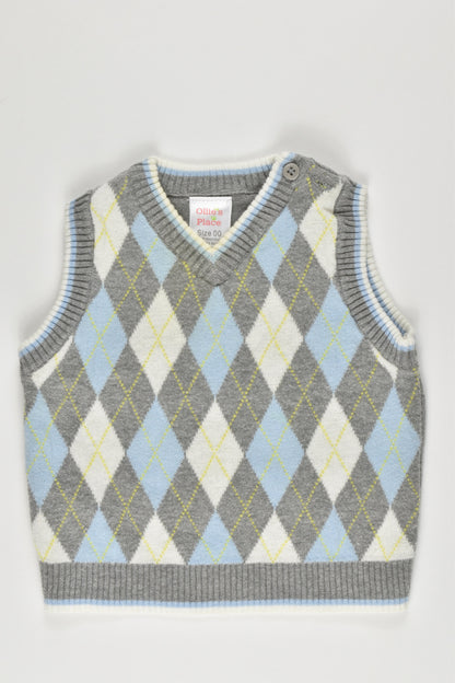 Ollie's Place Size 00 Knitted vest