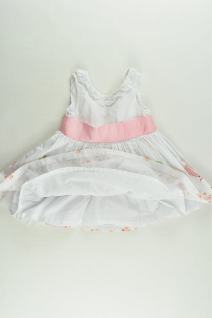 Ollie's Place Size 0000 (0-3 months) Lined Hot Air Balloons Dress