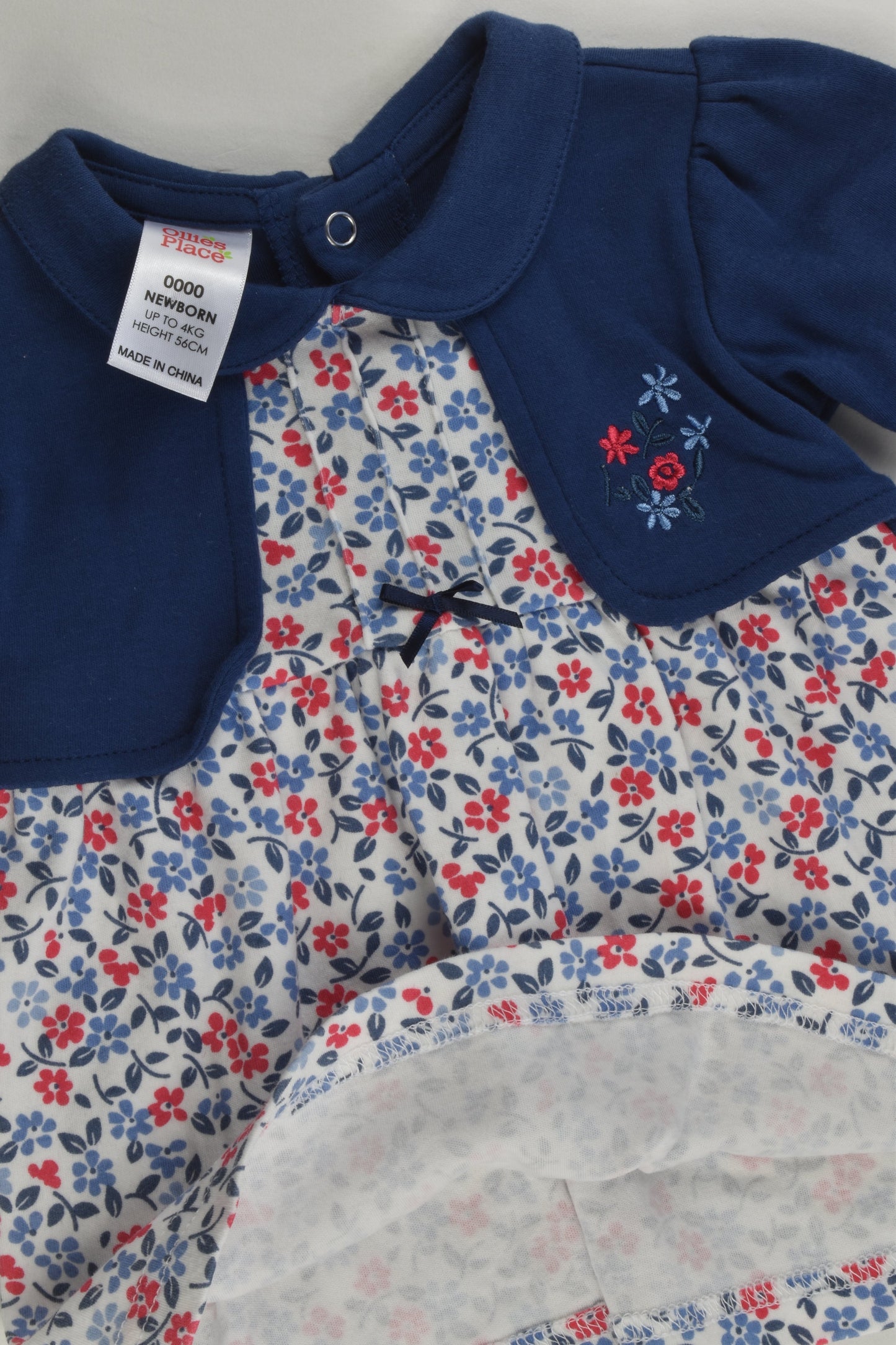 Ollies Place Size 0000 Floral Cardi Dress
