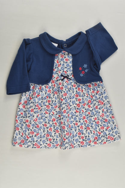 Ollies Place Size 0000 Floral Cardi Dress