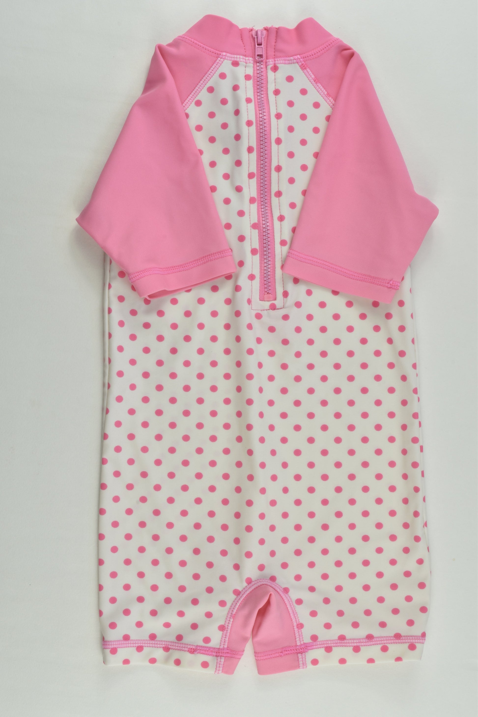 Ollie's Place Size 1 Butterfly and Polka Dots Rashie Suit