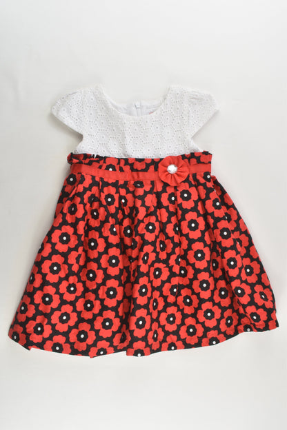 Ollie's Place Size 1 Lined Lace/Floral Dress