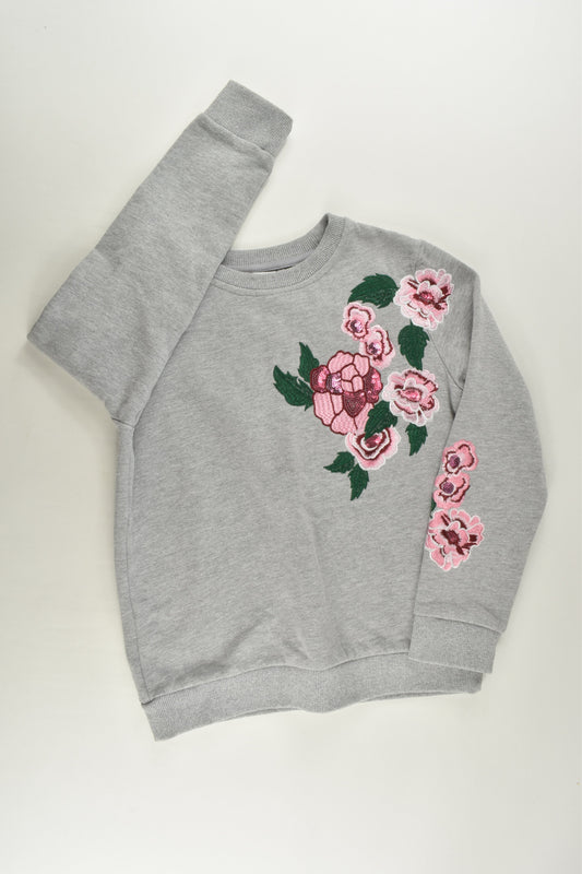 Ollie's Place Size 10 Embrodied Flowers Sweater