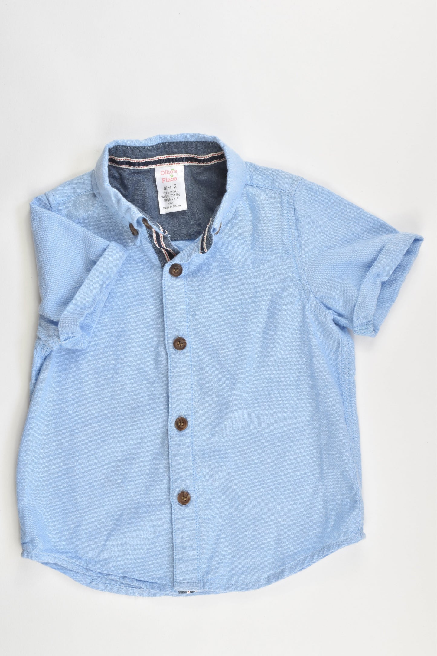Ollie's Place Size 2 Collared Shirt