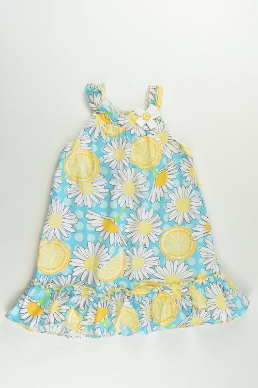 Ollie's Place Size 2 Daisies and Organges Dress