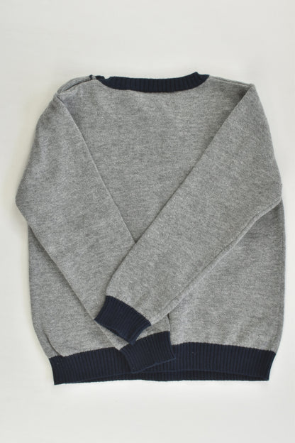 Ollie's Place Size 2 Vehicle Knitted Jumper