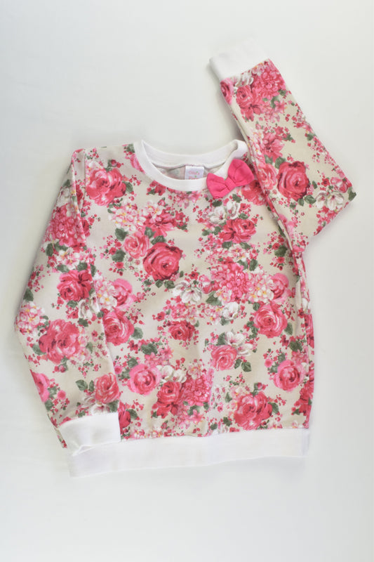 Ollie's Place Size 4 Roses Sweater