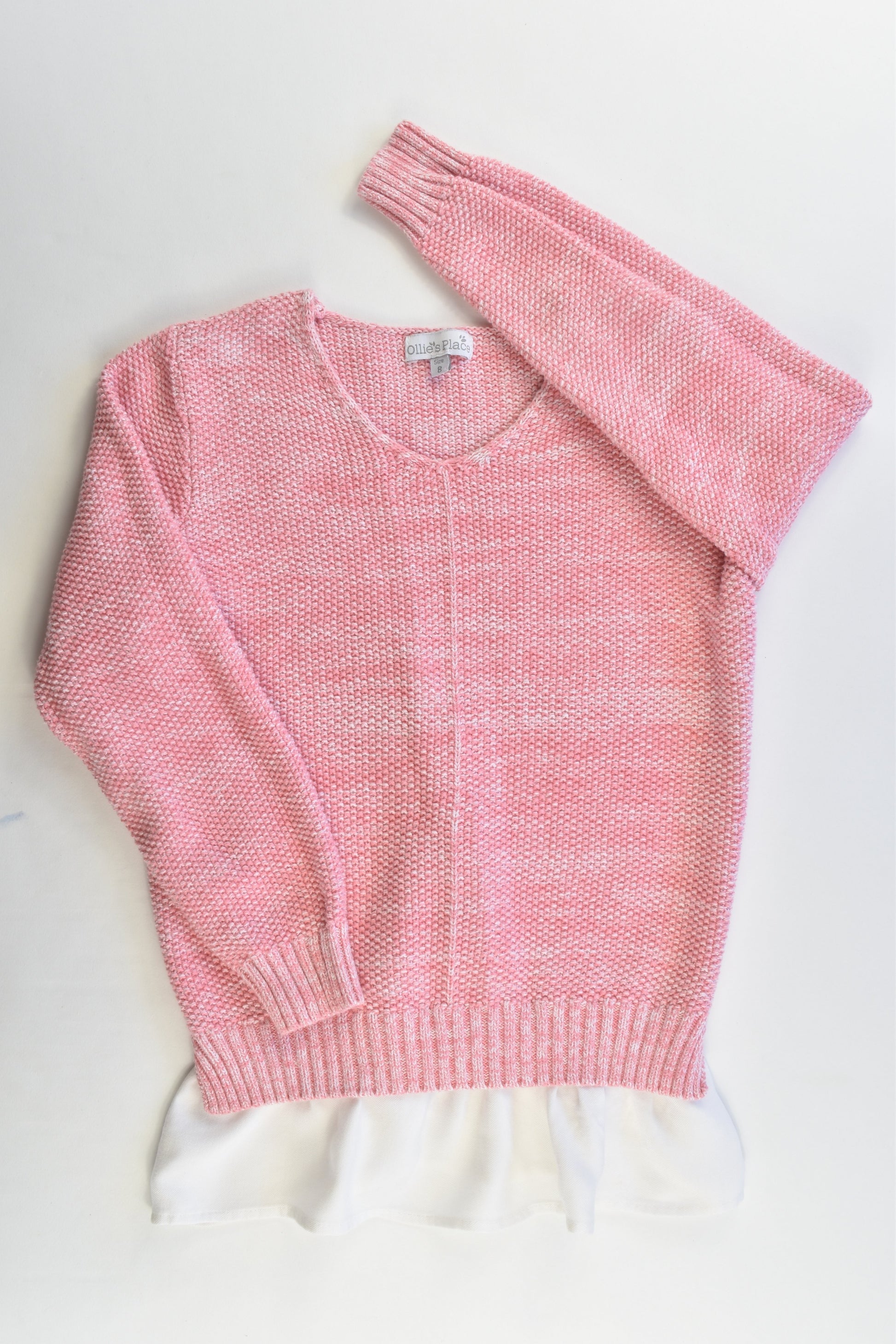 Ollie's Place Size 8 Knitted Jumper