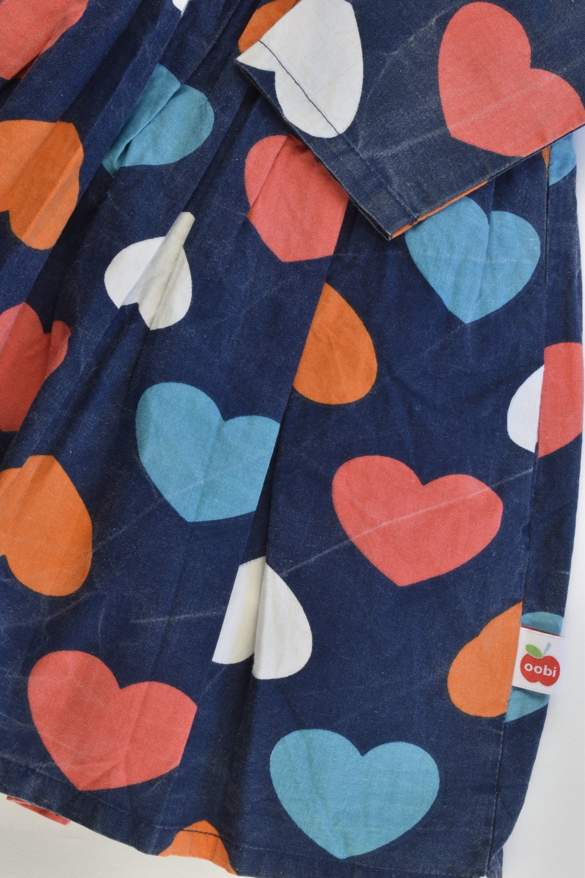 Oobi (Australia) Size 4 (104 cm) Lined Love Hearts Dress with Tulle