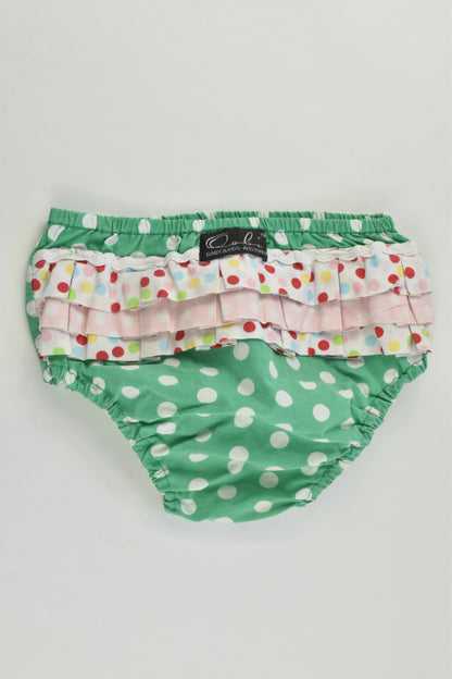 Oobi Size 0 (6/12 months) Ruffle at the Back Nappy Cover