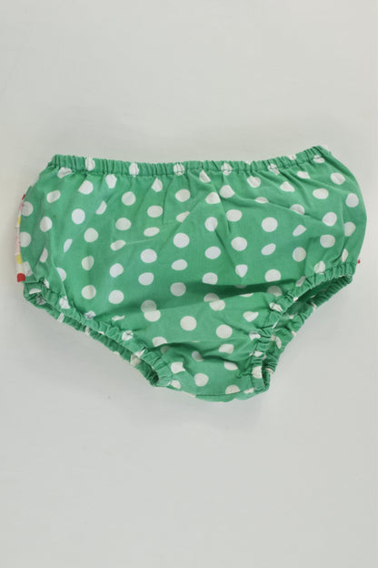 Oobi Size 0 (6/12 months) Ruffle at the Back Nappy Cover