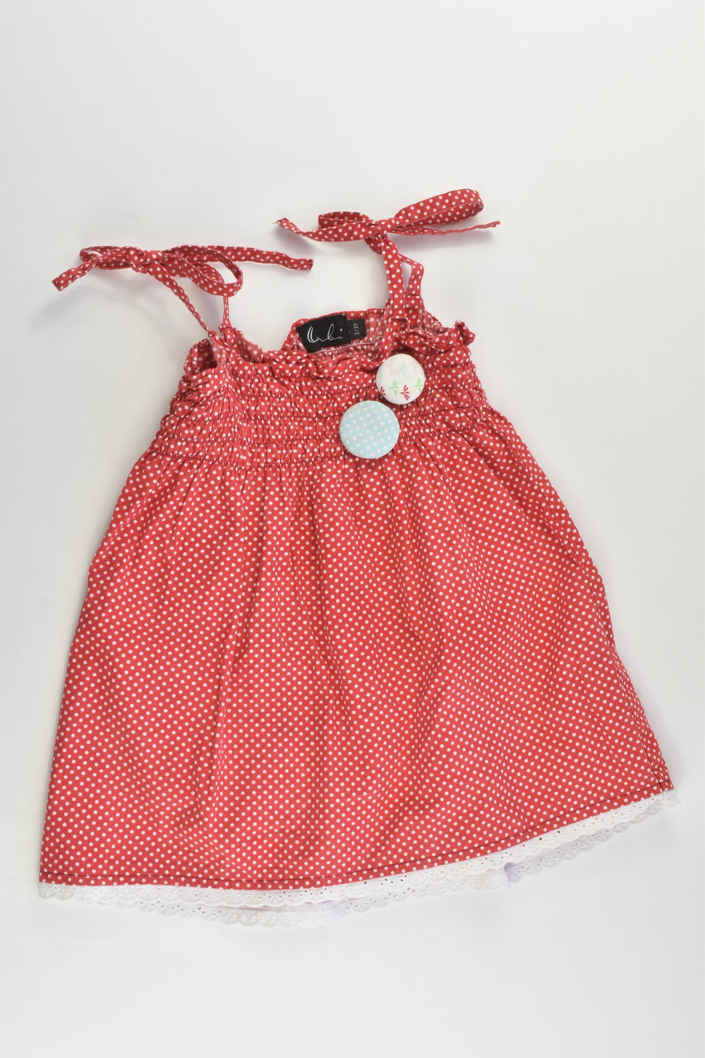 Oobi Size 2/3 Polka Dots Dress