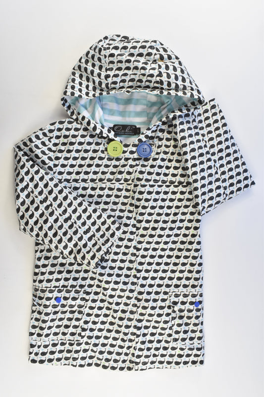 Oobi Size 4 Whales Rain Jacket