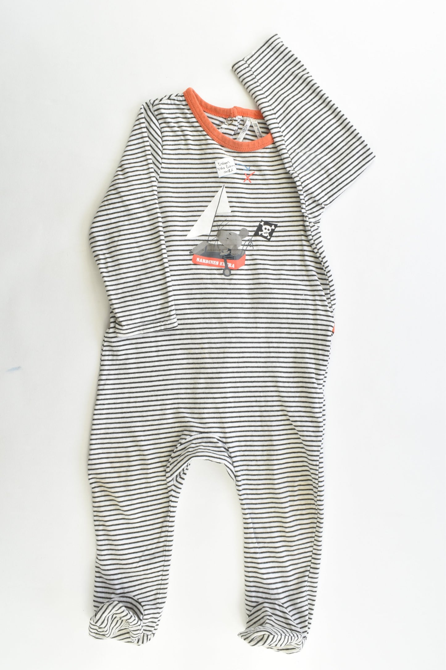 Orchestra Bébé (France) Size 18 months (81 cm) Footed Romper