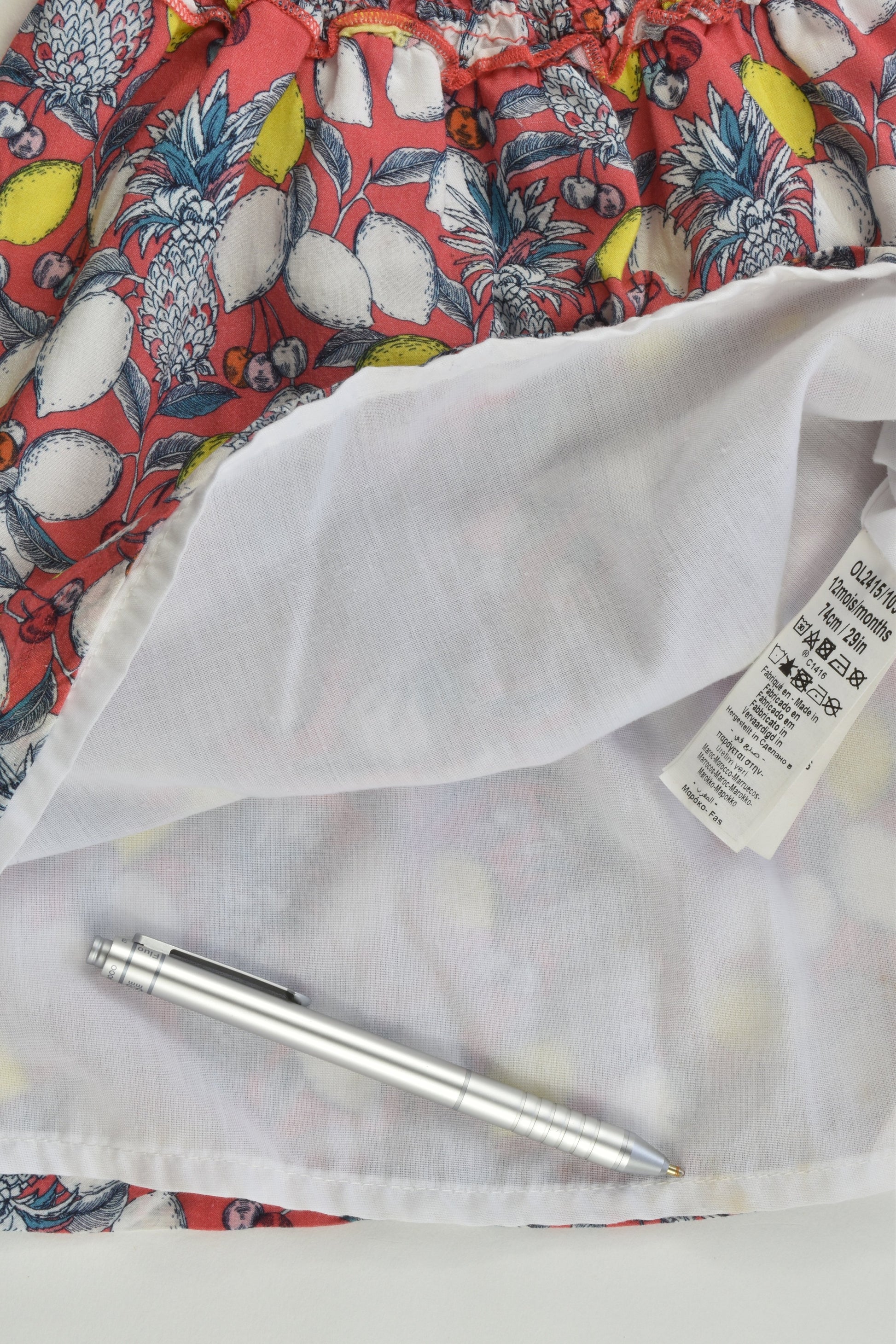 Orchestra (France) Size 12 months (74 cm) Lined Dress