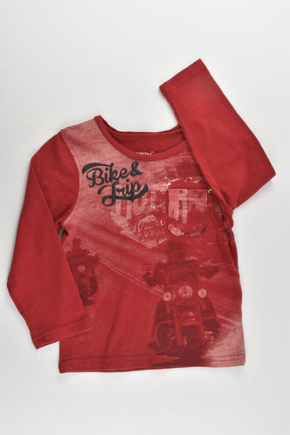 Orchestra (France) Size 2 (92 cm) 'Bike & Trip' Top
