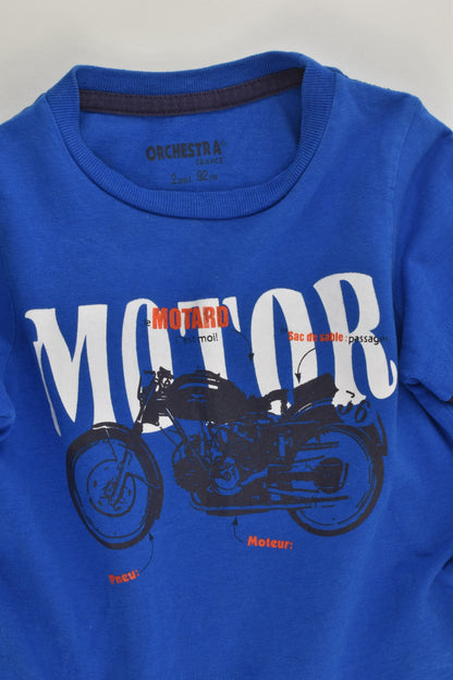Orchestra (France) Size 2 (92 cm) Motorbike Top