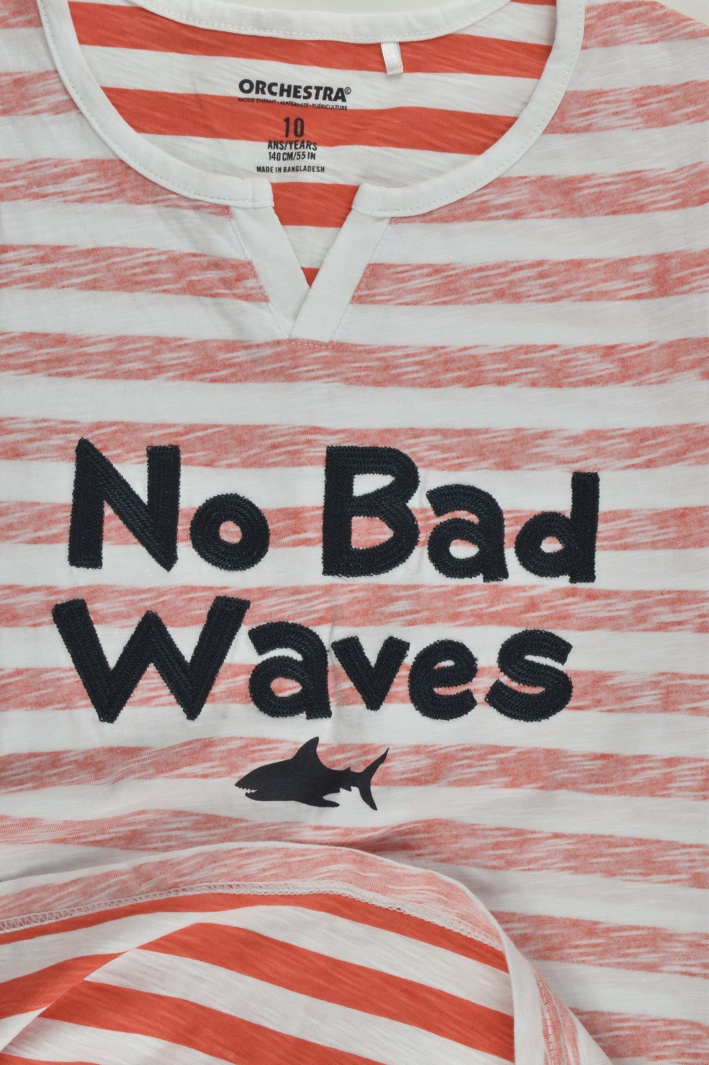 Orchestra Size 10 'No Bad Waves' T-shirt