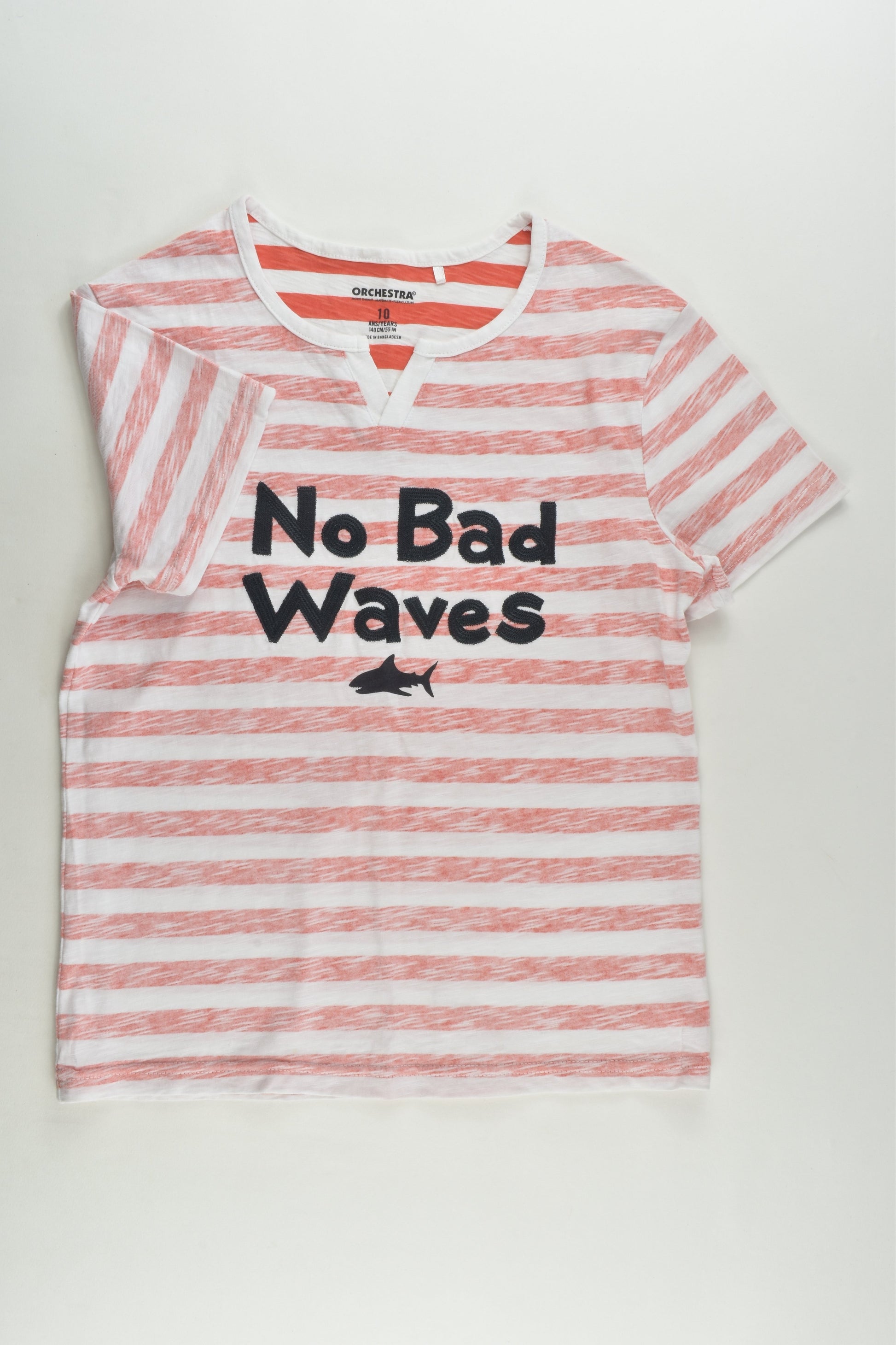 Orchestra Size 10 'No Bad Waves' T-shirt