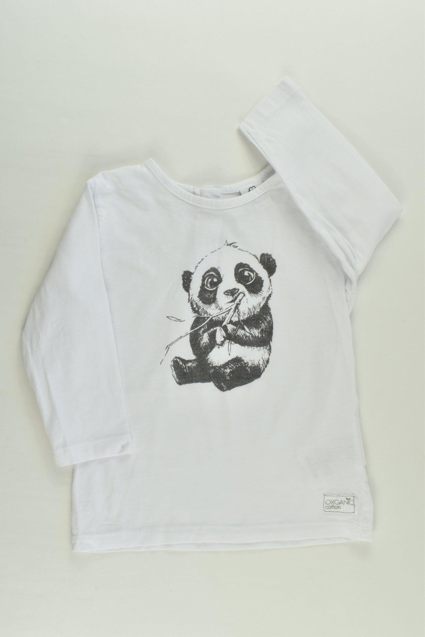 Organics by Higgledee Size 1 Panda Top