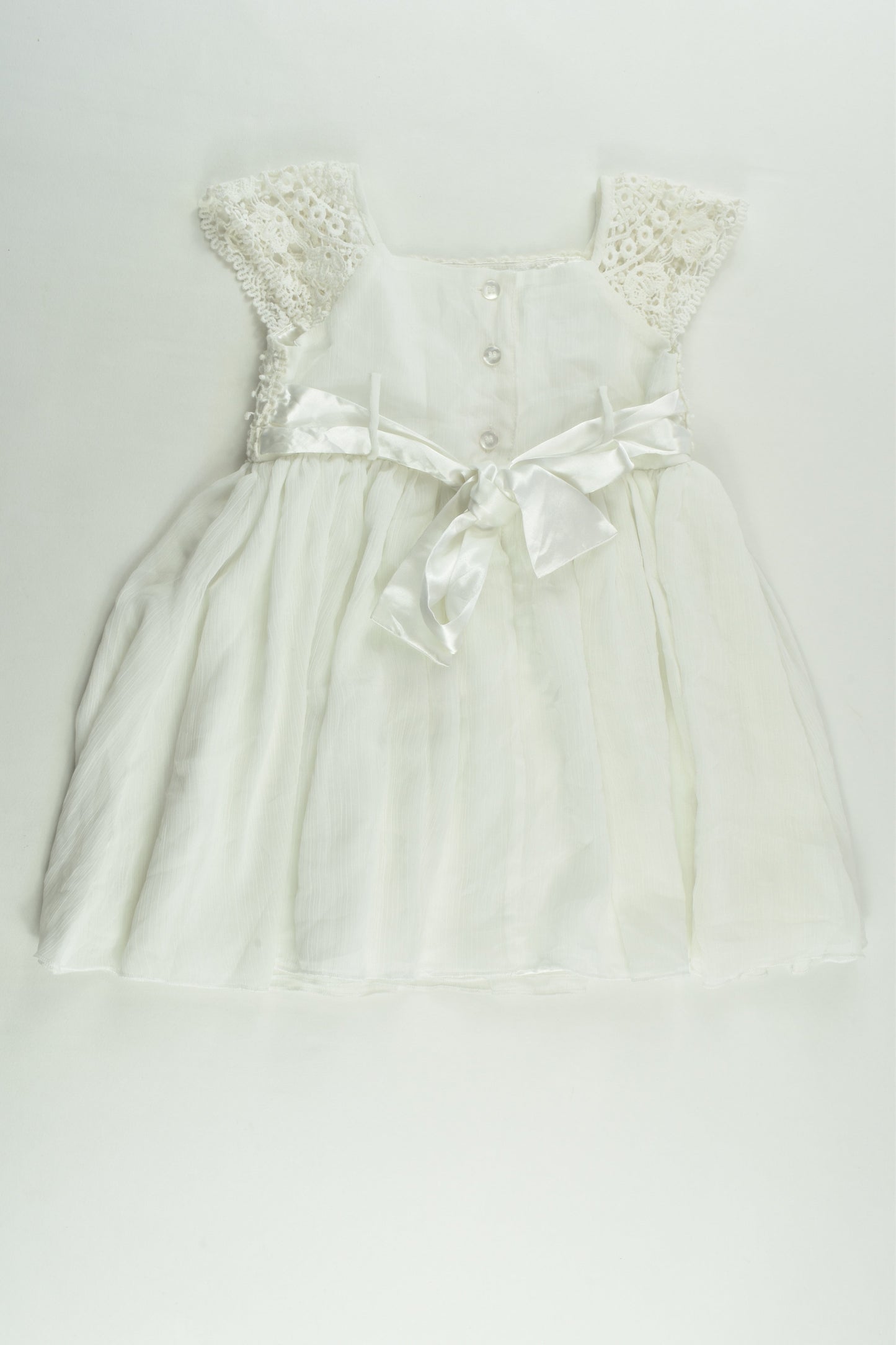 Origami Size 0 Lace Front Special Occasion Dress