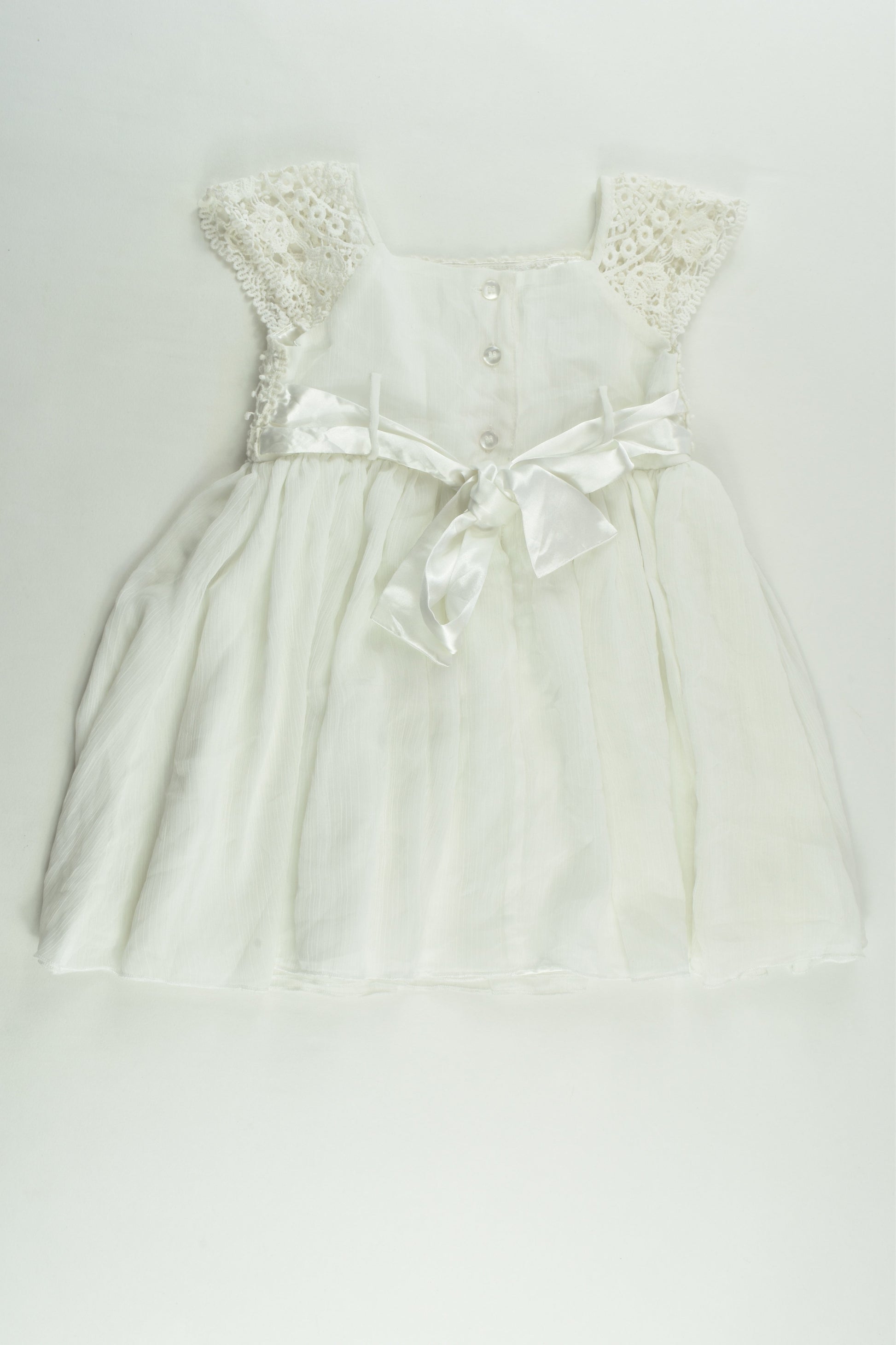 Origami Size 0 Lace Front Special Occasion Dress
