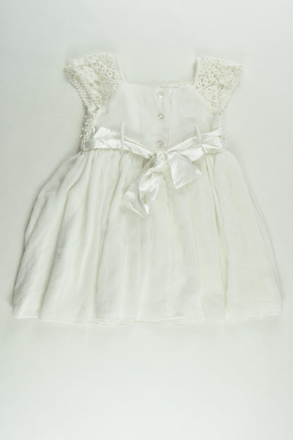 Origami Size 0 Lace Front Special Occasion Dress