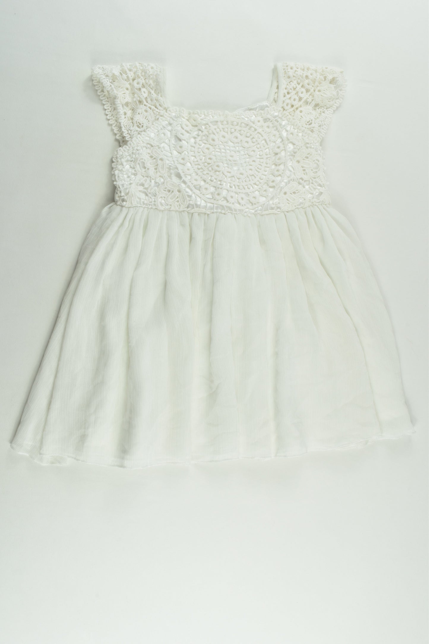Origami Size 0 Lace Front Special Occasion Dress