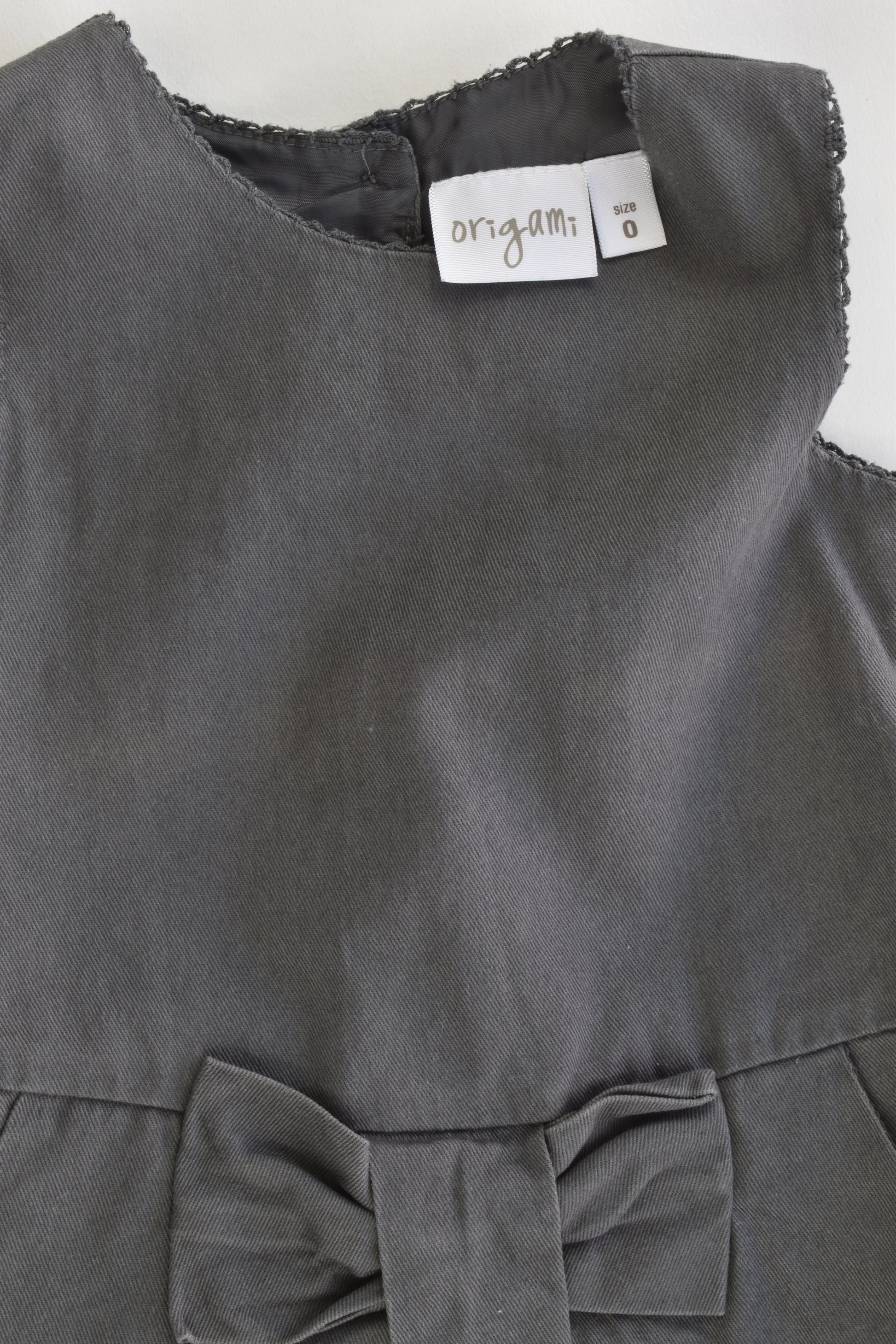 Origami Size 0 Lined Dress