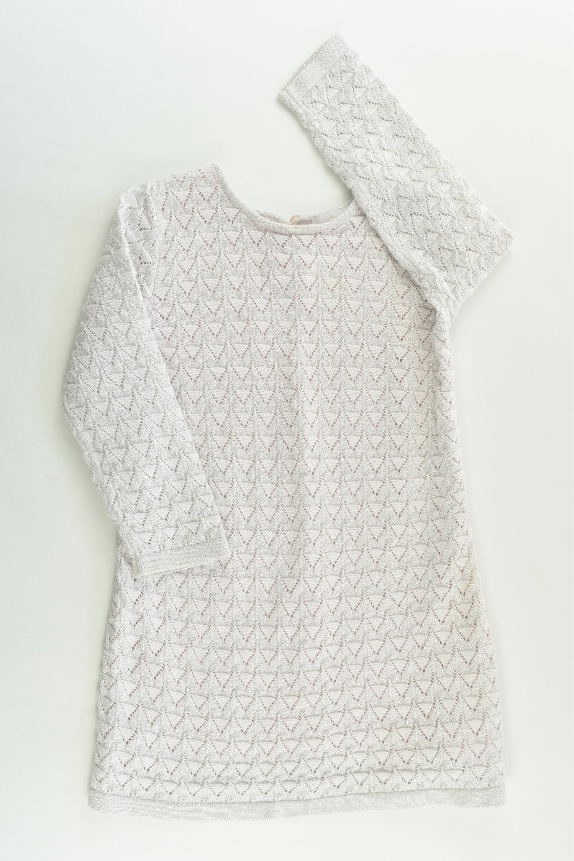 Origami Size 2 Knitted Dress