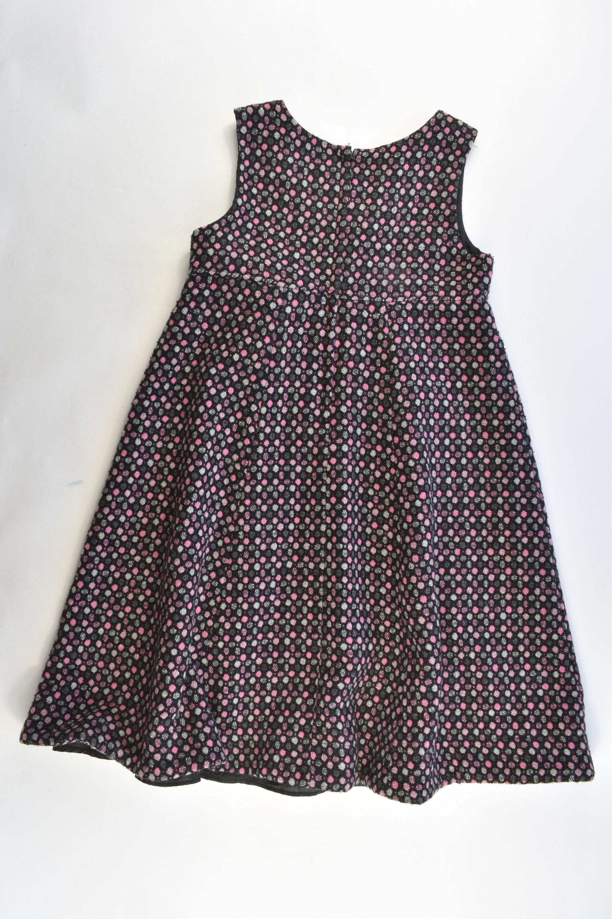 Origami Size 8 Lined Winter Woolly Dress