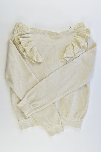 Origami Size 8 Ruffle Cardigan