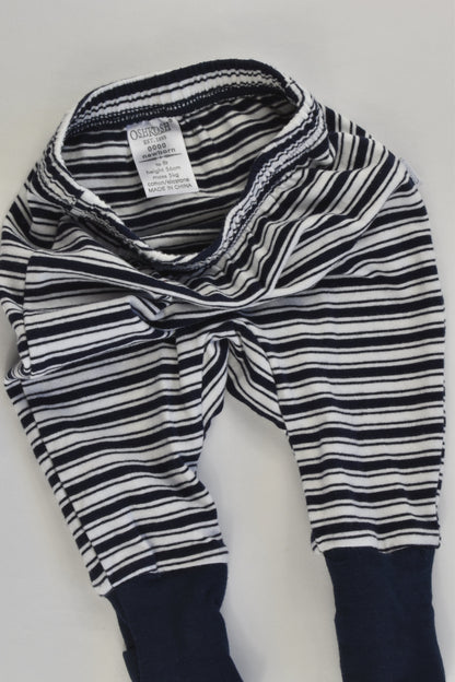 OshKosh size 0000 (56 cm) Striped Pants