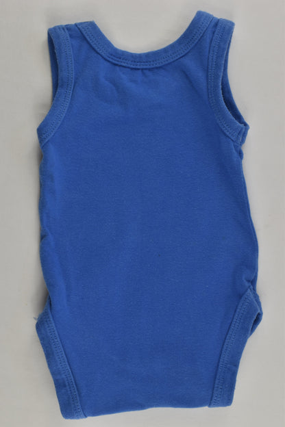 OshKosh Size 0000 Animals and Palm Tree Bodysuit