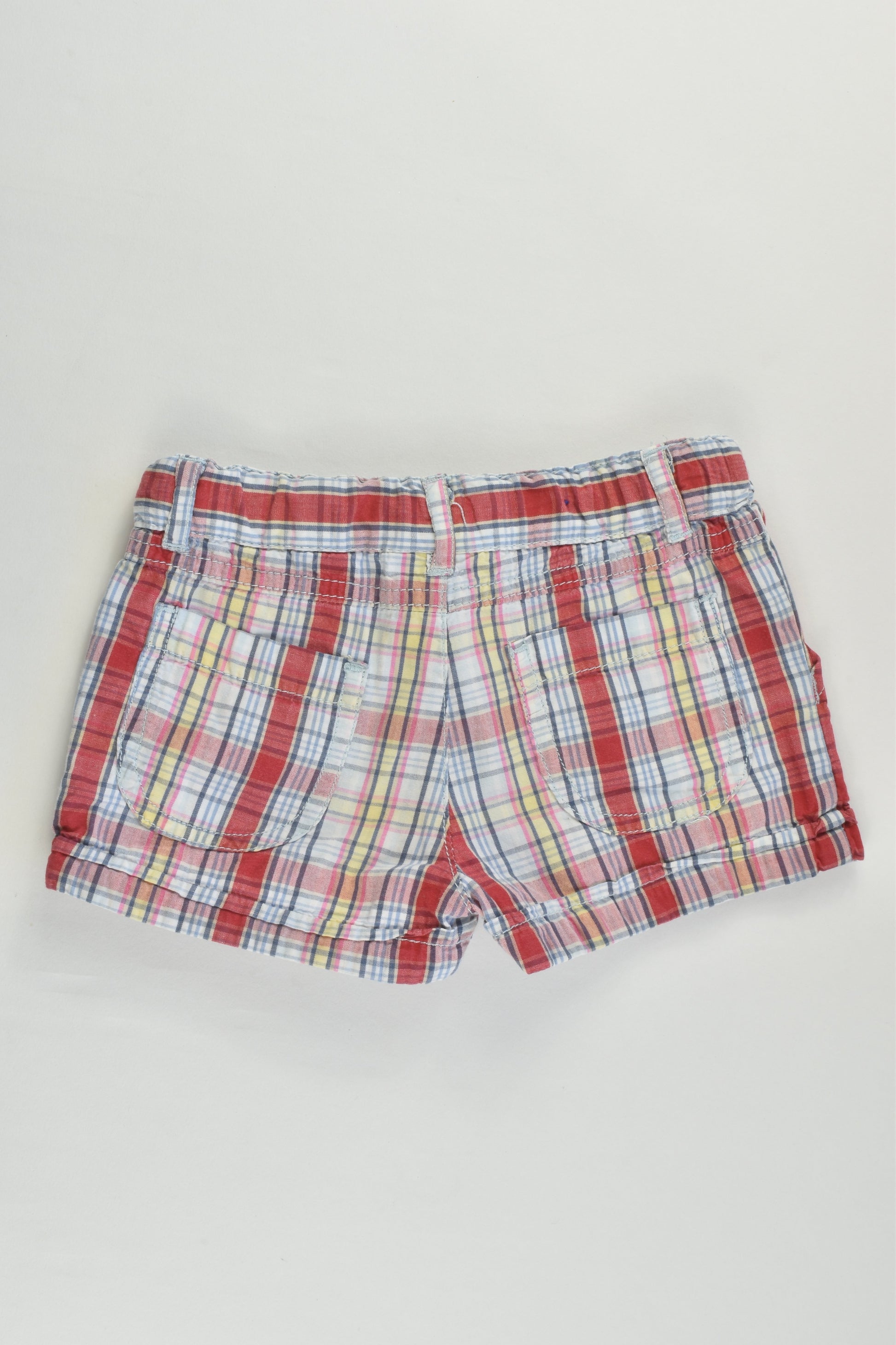OshKosh Size 1 (18 months) Checked Shorts