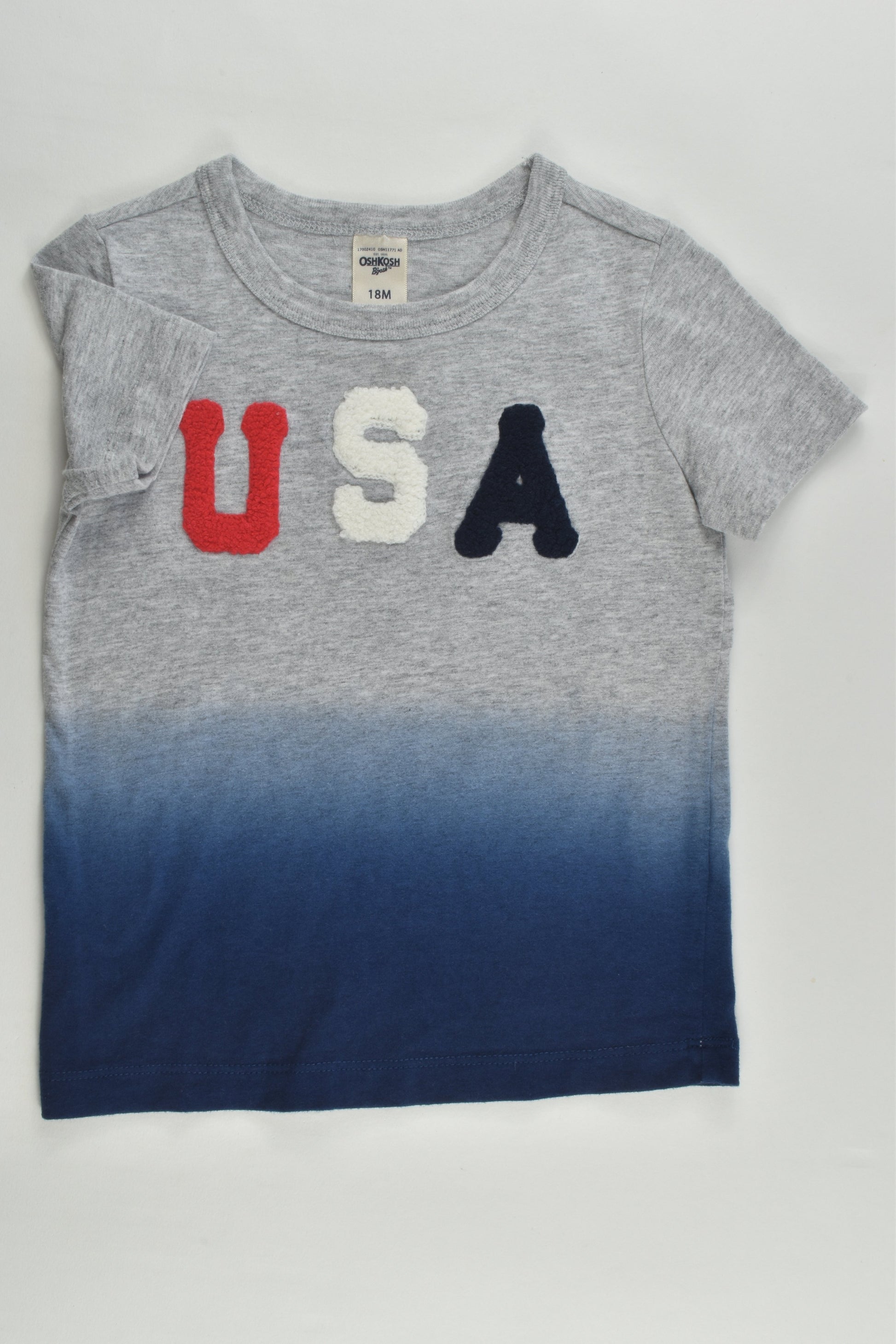 OshKosh Size 1 (18 months) 'USA' T-shirt