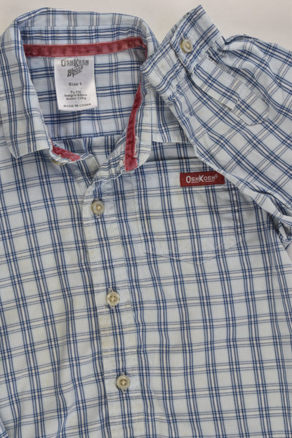 OshKosh Size 1 Checked Shirt