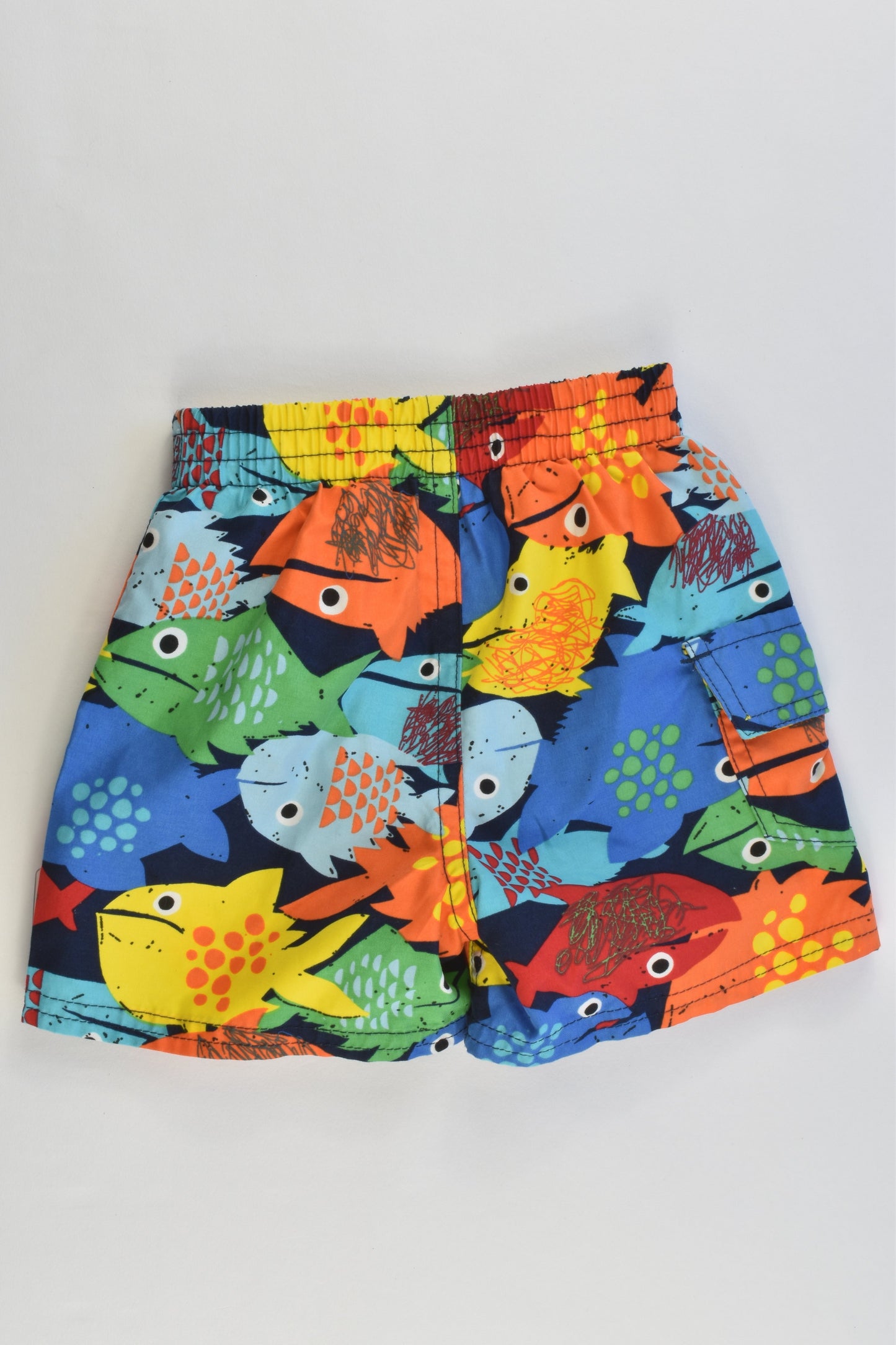 OshKosh Size 3-6 months Fish Board Shorts