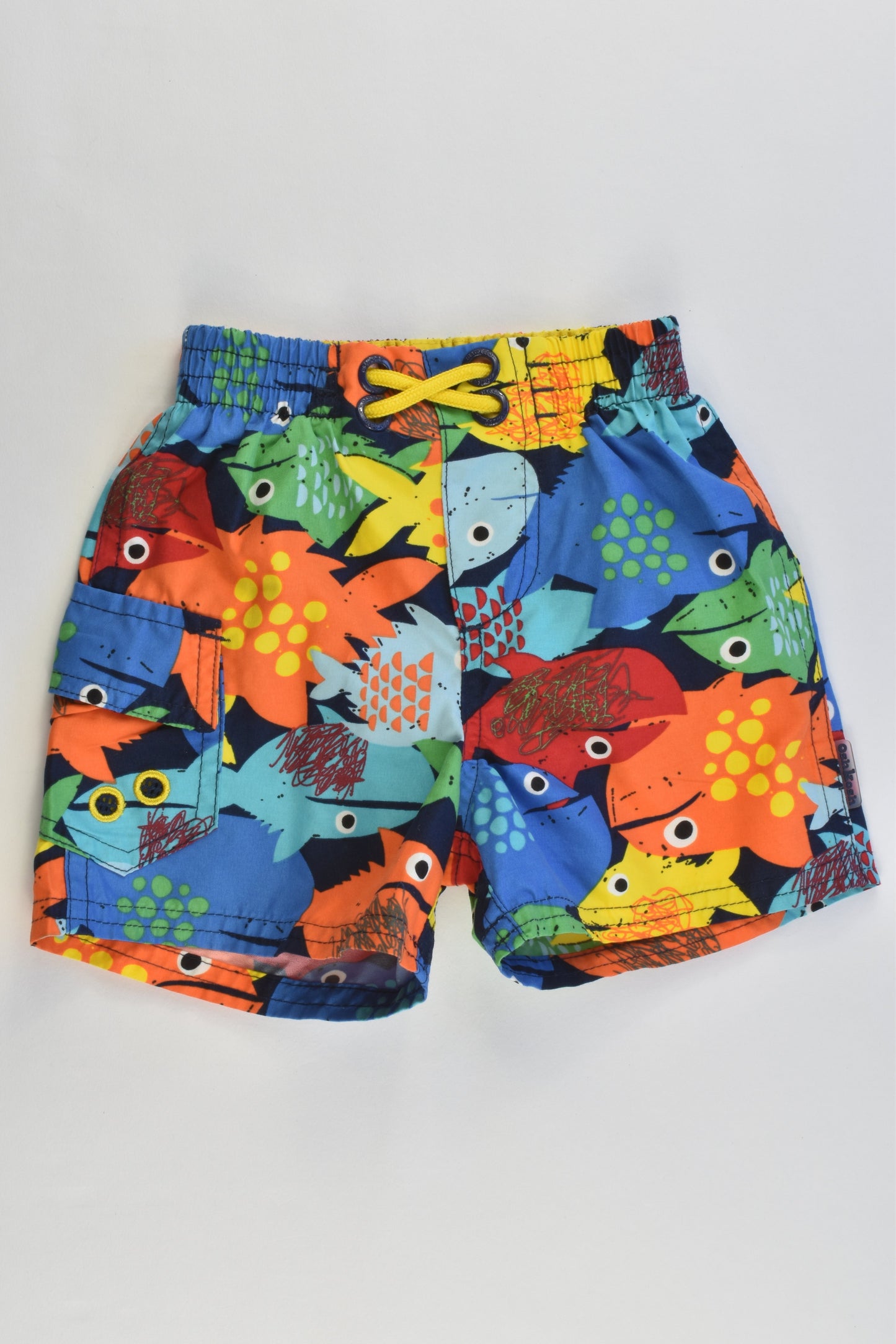OshKosh Size 3-6 months Fish Board Shorts