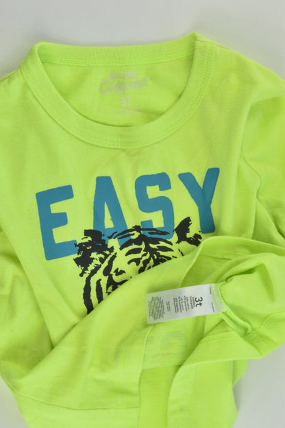 OshKosh Size 3 'Easy Does It!' Tiger Top