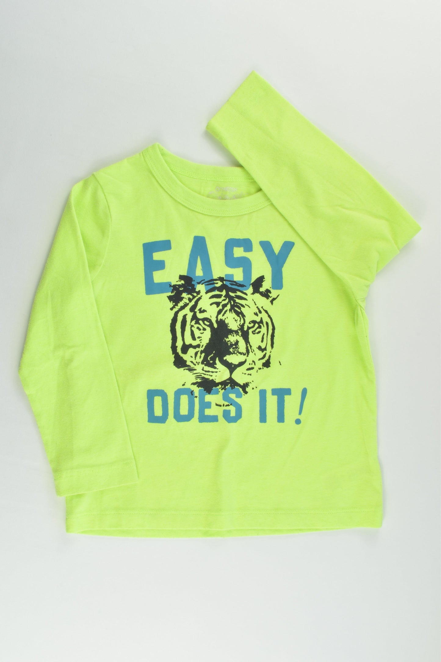 OshKosh Size 3 'Easy Does It!' Tiger Top