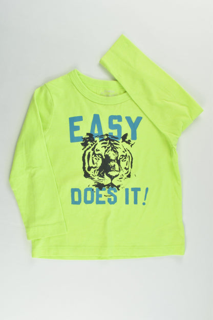 OshKosh Size 3 'Easy Does It!' Tiger Top