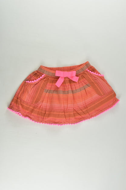 OshKosh Size 3 Striped Lined Skirt