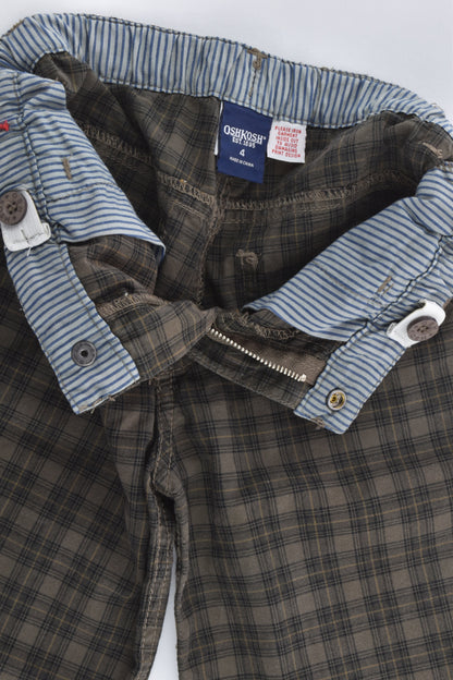 OshKosh Size 4 Checked Lightweight Shorts