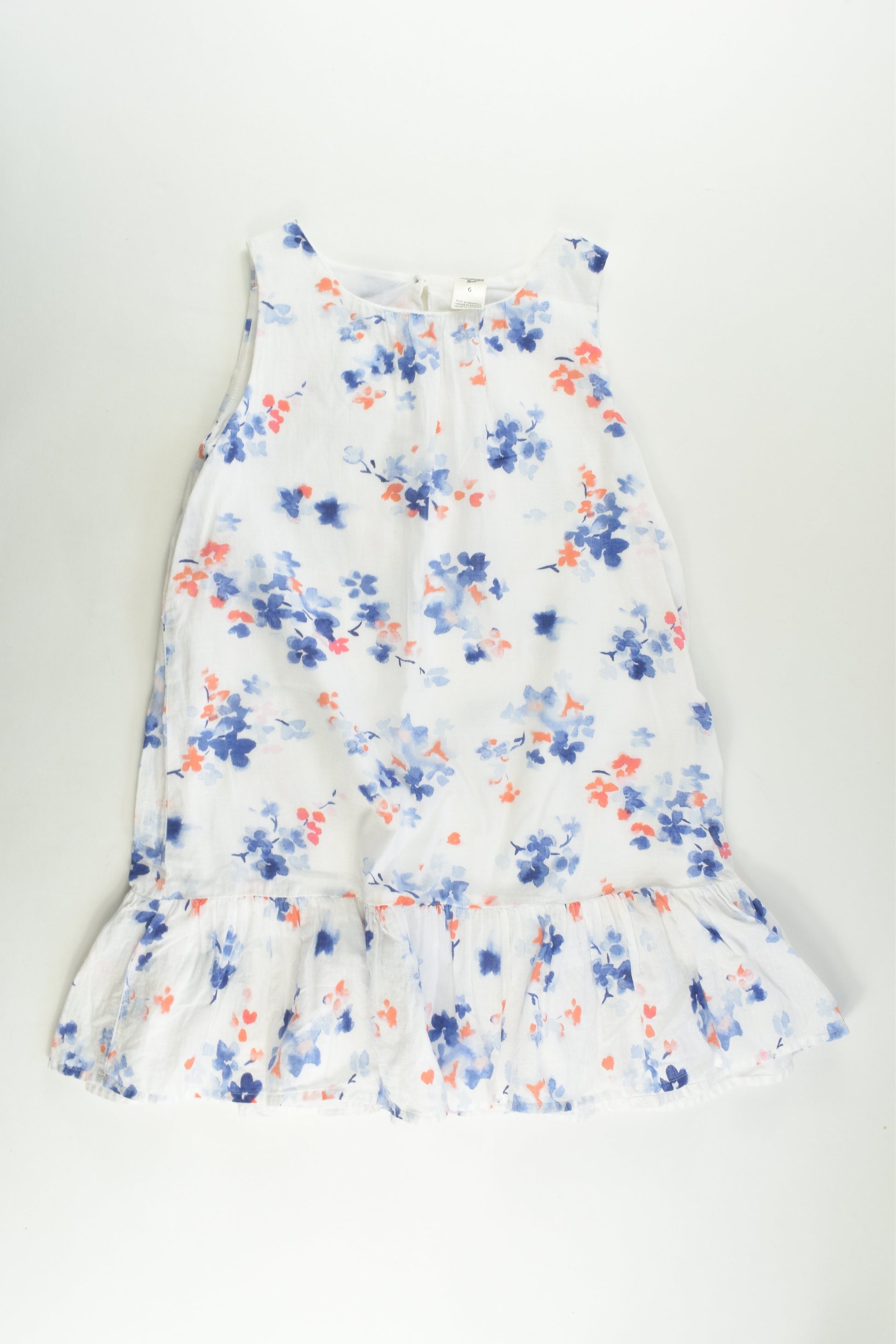 OshKosh Size 6 Lined Floral Dress