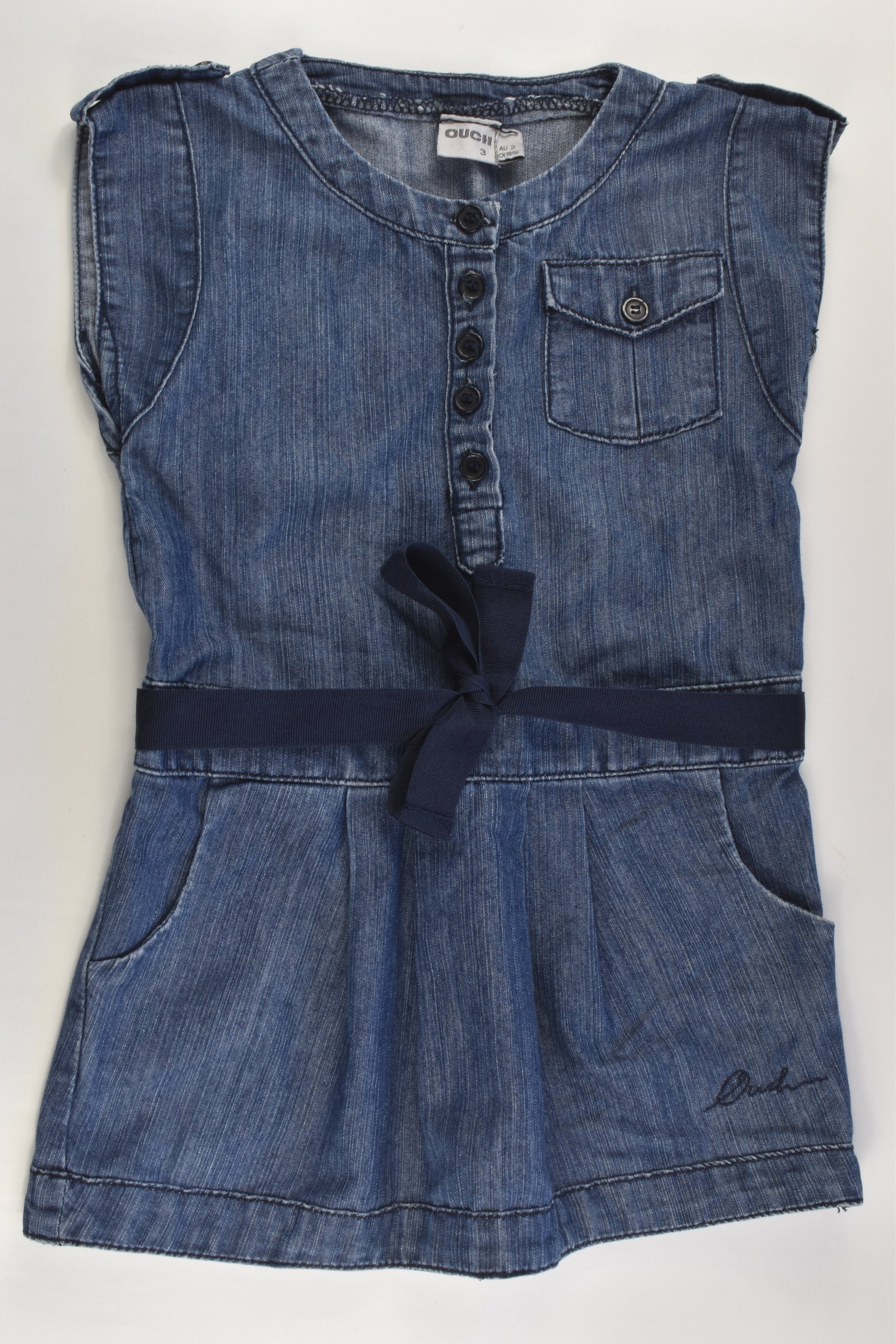 Ouch Size 3 Denim Dress