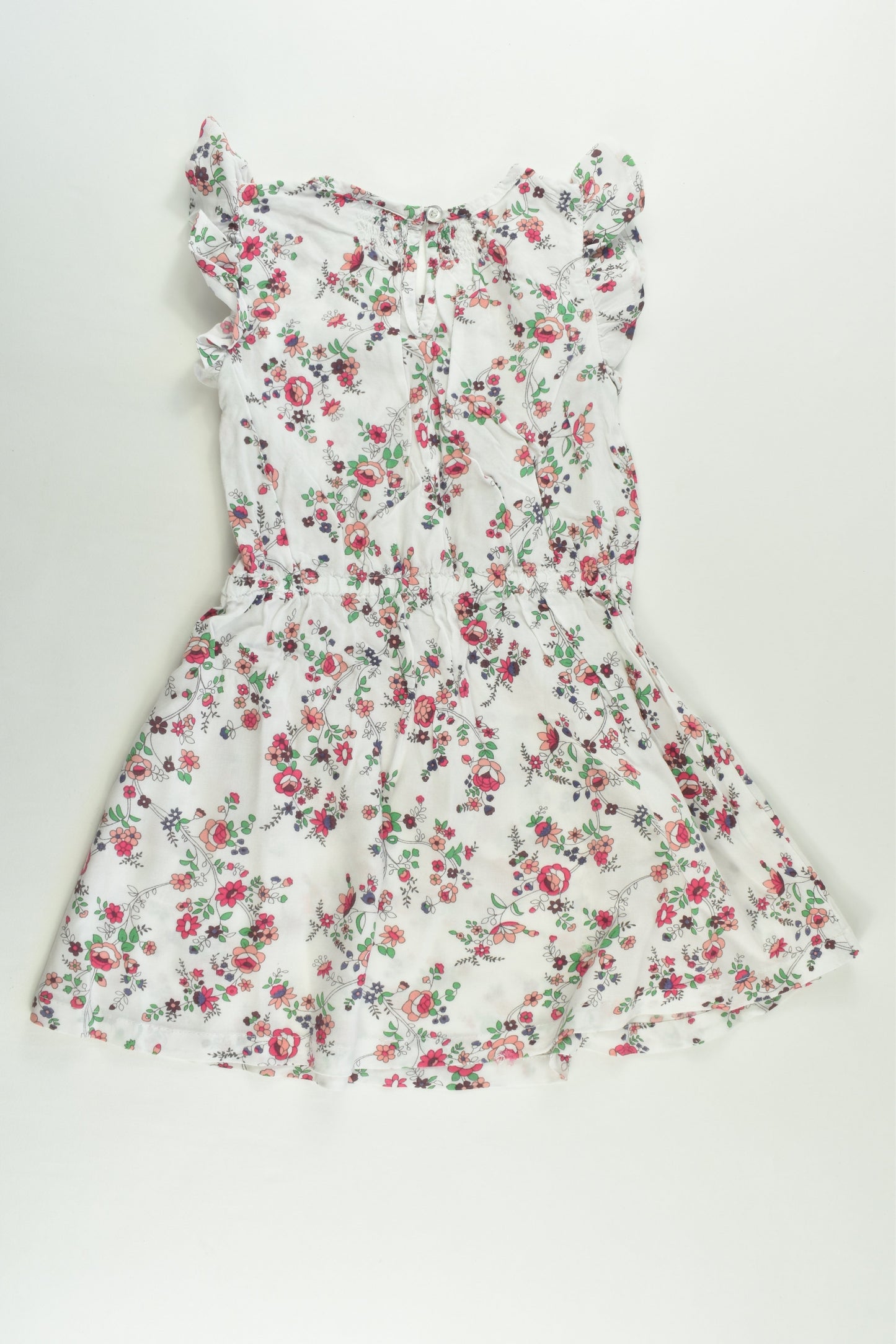 Ouch Size 3 Floral Viscose Dress